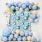 6 Pcs 24'' x 16'' Blue Artificial Flower Wall Panels Wedding Party Floral Decor